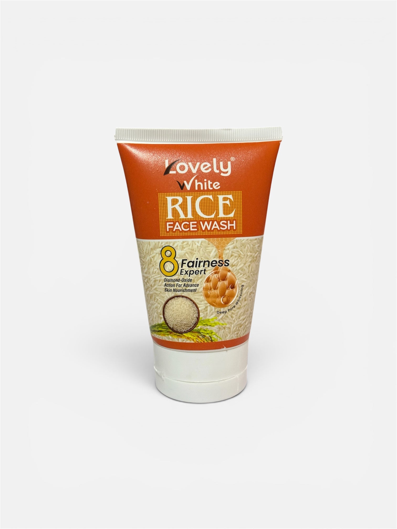 Lovely White Rice Clean Face Wash