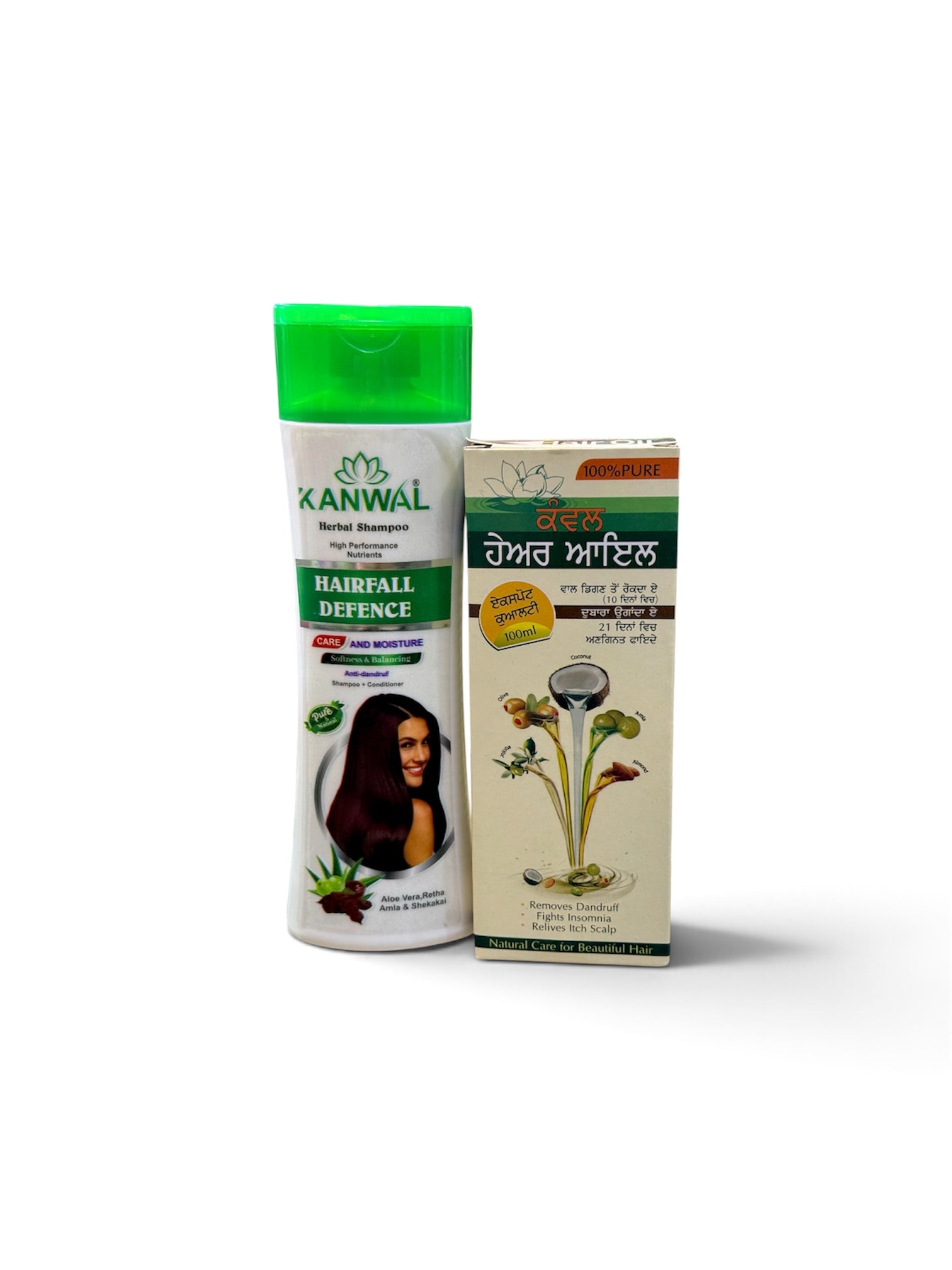 Kanwal Hair Care Combo – Shampoo 200ml + Hair Oil 100ml